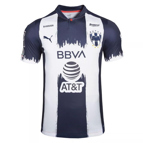 Tailandia Camiseta Monterrey 1ª 2020/21 Azul Blanco